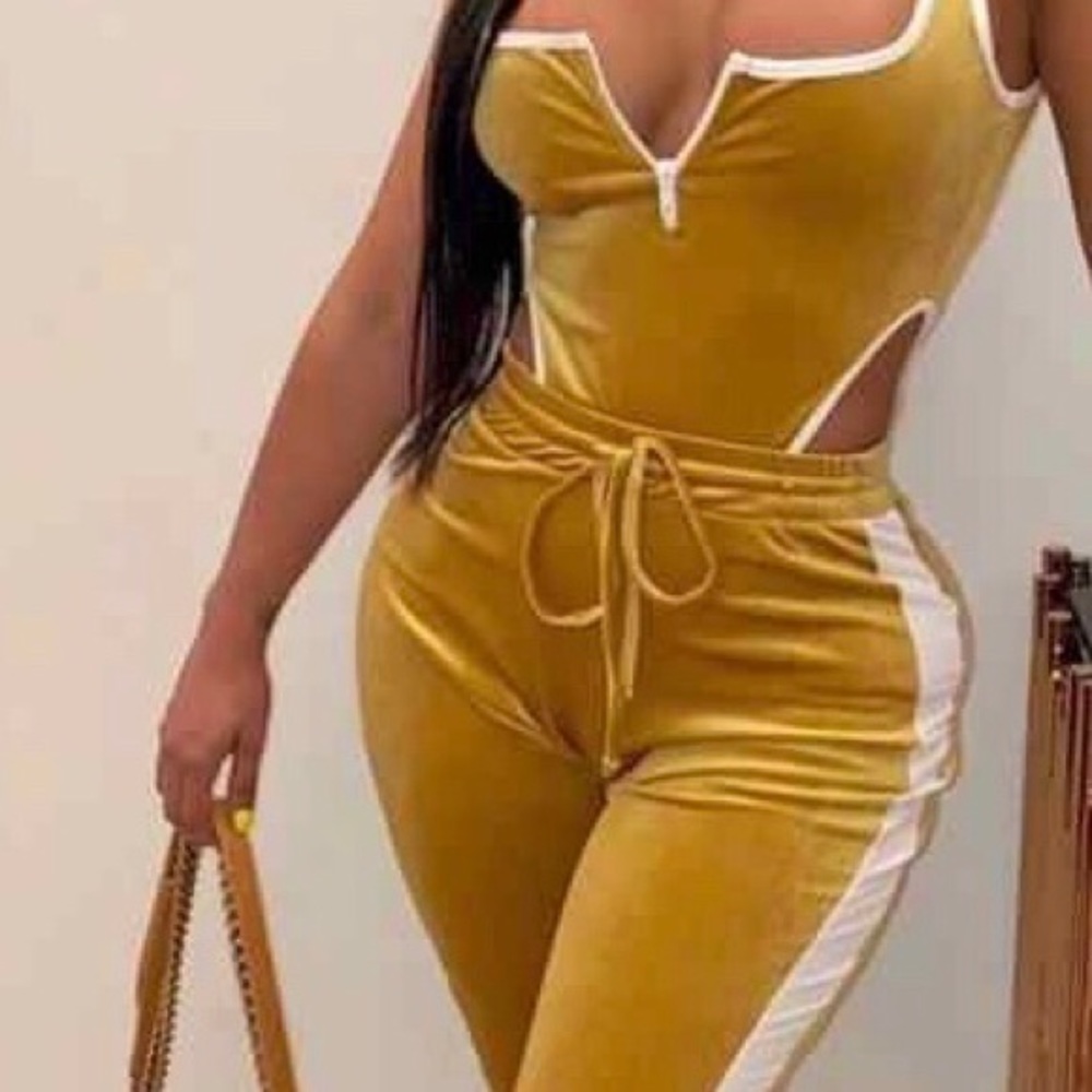 Pant Set Velvet